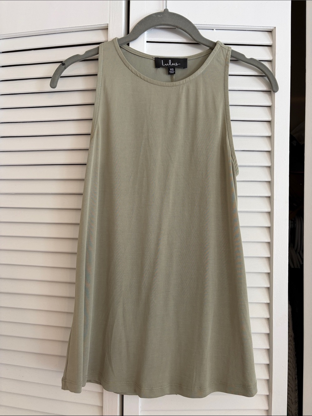 Lulus Sage Green Tank Top